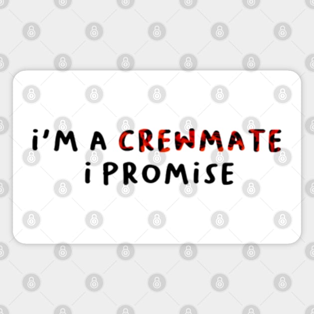 Crewmate Promise Magnet by RockyCreekArt